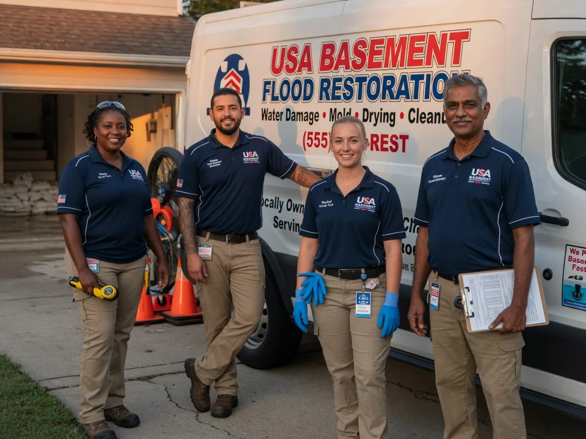 Basement Flood Cleanup company in Kilbourne, IL